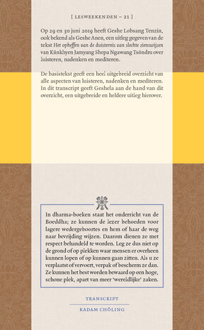 Een uitleg van Het opheffen van de duisternis van slechte zienswijzen